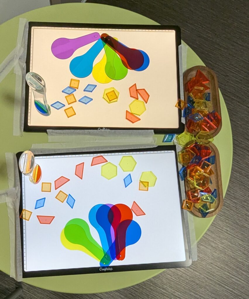 eveil et douceur tablette lumineuse
