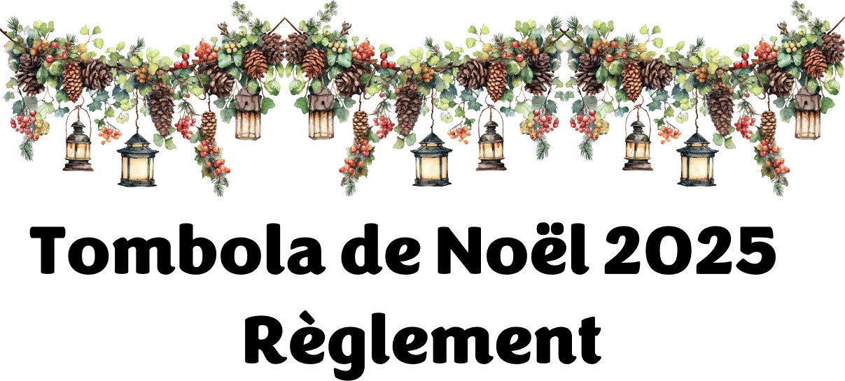 Tombola de Noël 2025 – règlement